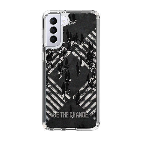 Slim Protection Case［ Original - Dot Overlay - BE THE CHANGE/B ］