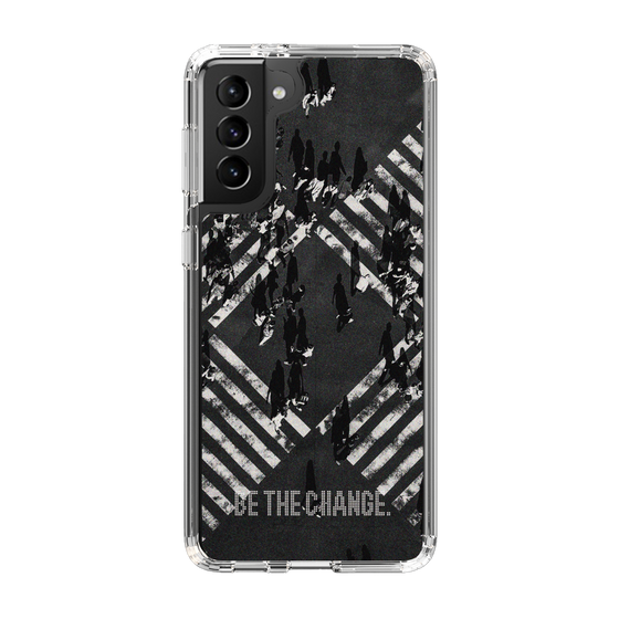 Slim Protection Case［ Original - Dot Overlay - BE THE CHANGE/B ］