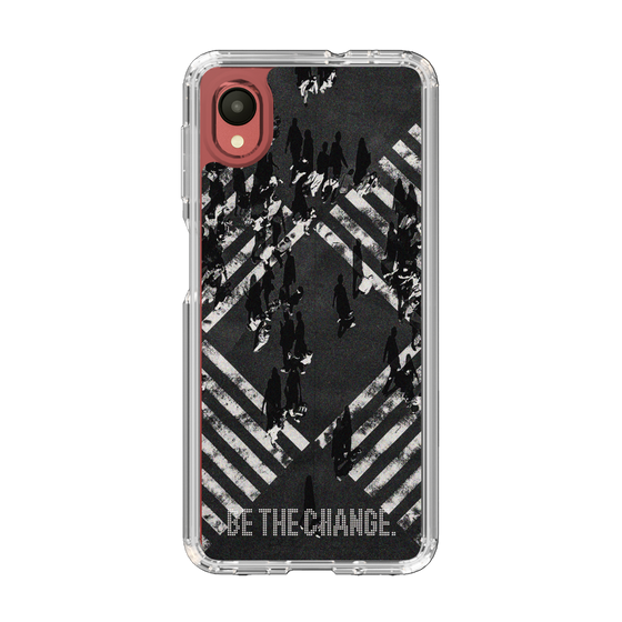Slim Protection Case［ Original - Dot Overlay - BE THE CHANGE/B ］