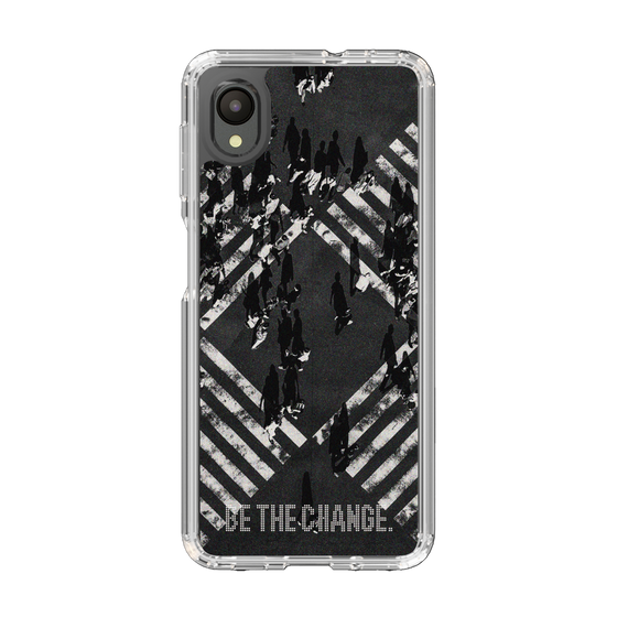 Slim Protection Case［ Original - Dot Overlay - BE THE CHANGE/B ］