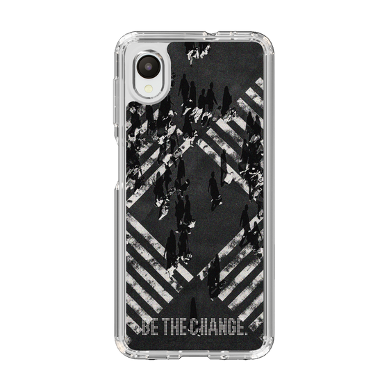 Slim Protection Case［ Original - Dot Overlay - BE THE CHANGE/B ］