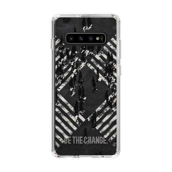 Slim Protection Case［ Original - Dot Overlay - BE THE CHANGE/B ］
