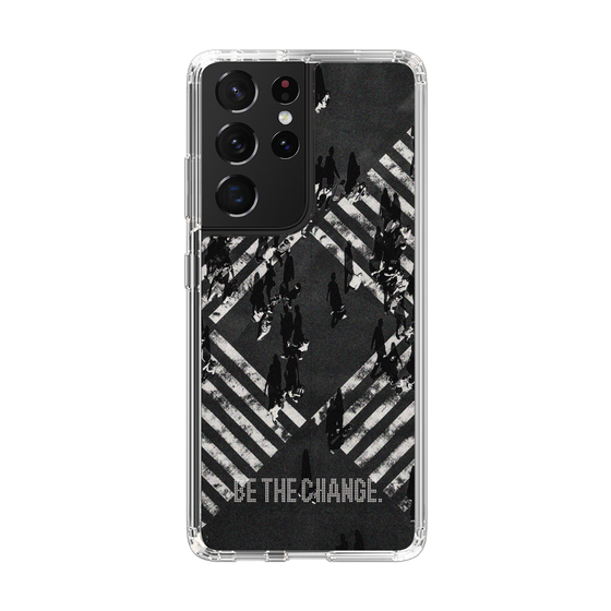 Slim Protection Case［ Original - Dot Overlay - BE THE CHANGE/B ］