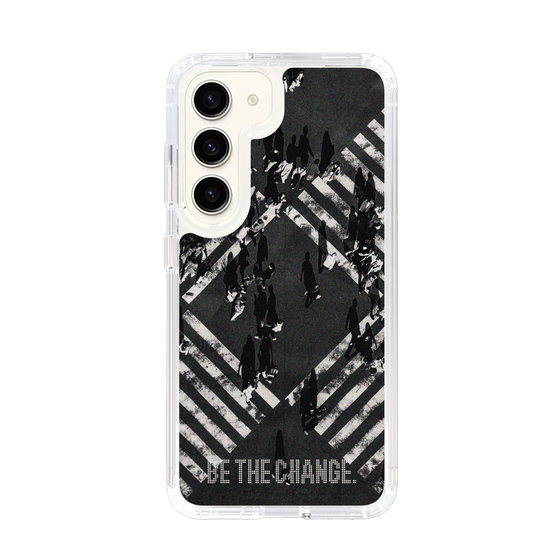 Slim Protection Case［ Original - Dot Overlay - BE THE CHANGE/B ］