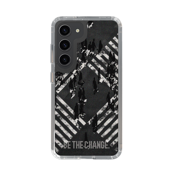 Slim Protection Case［ Original - Dot Overlay - BE THE CHANGE/B ］