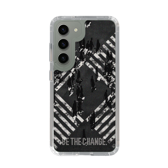 Slim Protection Case［ Original - Dot Overlay - BE THE CHANGE/B ］