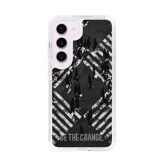 Slim Protection Case［ Original - Dot Overlay - BE THE CHANGE/B ］