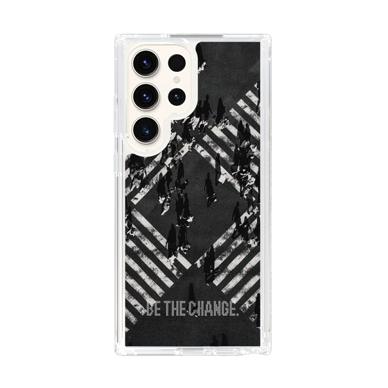 Slim Protection Case［ Original - Dot Overlay - BE THE CHANGE/B ］