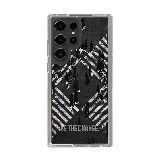Slim Protection Case［ Original - Dot Overlay - BE THE CHANGE/B ］