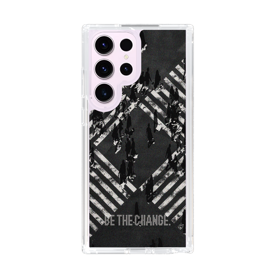 Slim Protection Case［ Original - Dot Overlay - BE THE CHANGE/B ］
