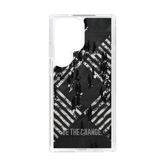 Slim Protection Case［ Original - Dot Overlay - BE THE CHANGE/B ］