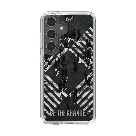 Slim Protection Case［ Original - Dot Overlay - BE THE CHANGE/B ］