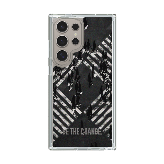 Slim Protection Case［ Original - Dot Overlay - BE THE CHANGE/B ］