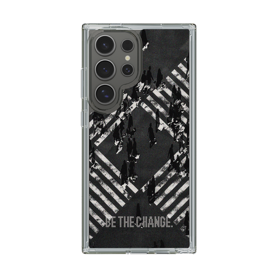 Slim Protection Case［ Original - Dot Overlay - BE THE CHANGE/B ］