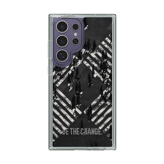 Slim Protection Case［ Original - Dot Overlay - BE THE CHANGE/B ］