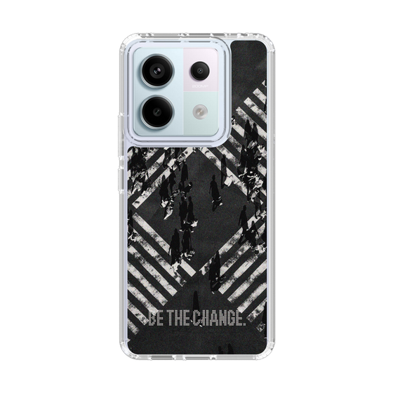 Slim Protection Case［ Original - Dot Overlay - BE THE CHANGE/B ］