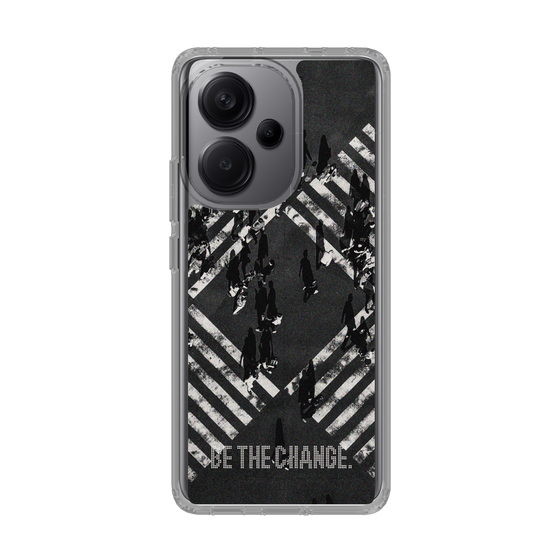 Slim Protection Case［ Original - Dot Overlay - BE THE CHANGE/B ］
