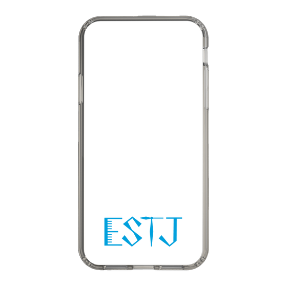 Slim Protection Case［ Original - ESTJ Executive - Alphabet ］