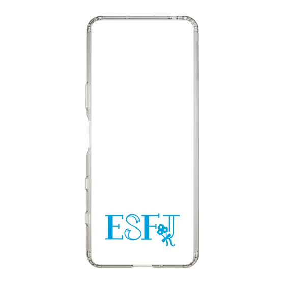Slim Protection Case［ Original - ESFJ Consul - Alphabet ］