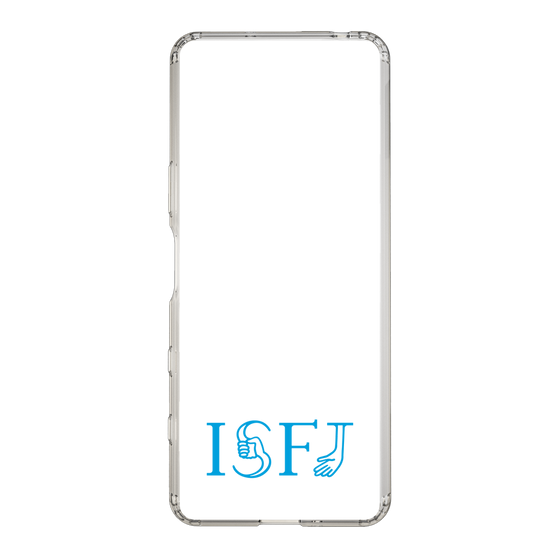 Slim Protection Case［ Original - ISFJ Defender - Alphabet ］