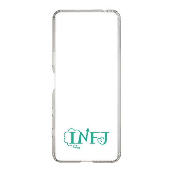 Slim Protection Case［ Original - INFJ Advocate - Alphabet ］