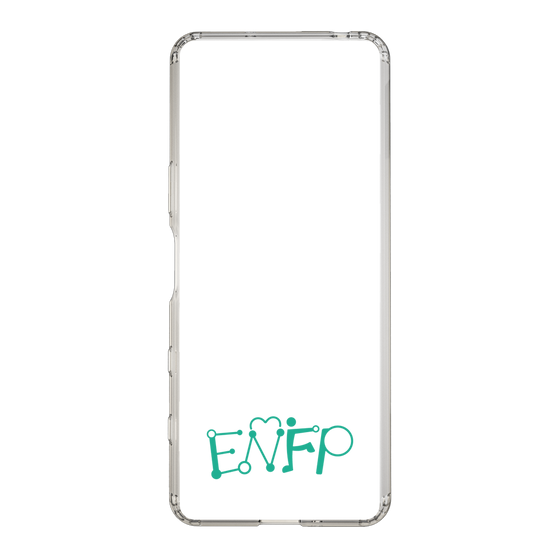 Slim Protection Case［ Original - ENFP Campaigner - Alphabet ］
