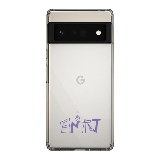 Slim Protection Case［ Original - ENTJ Commander - Alphabet ］