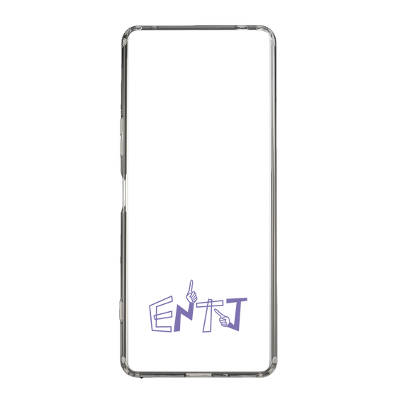 Slim Protection Case［ Original - ENTJ Commander - Alphabet ］