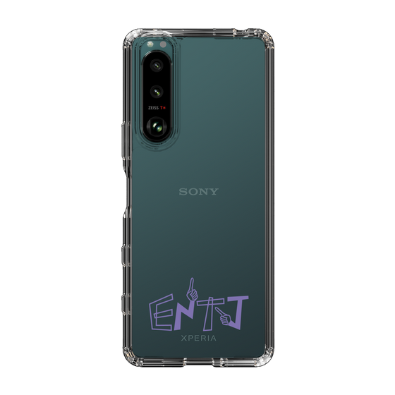 Slim Protection Case［ Original - ENTJ Commander - Alphabet ］