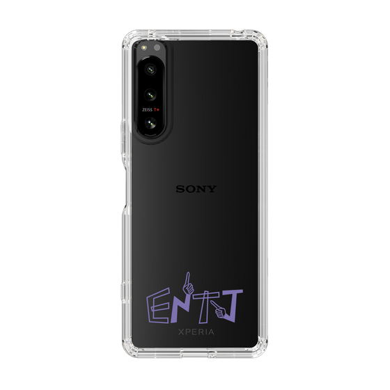 Slim Protection Case［ Original - ENTJ Commander - Alphabet ］
