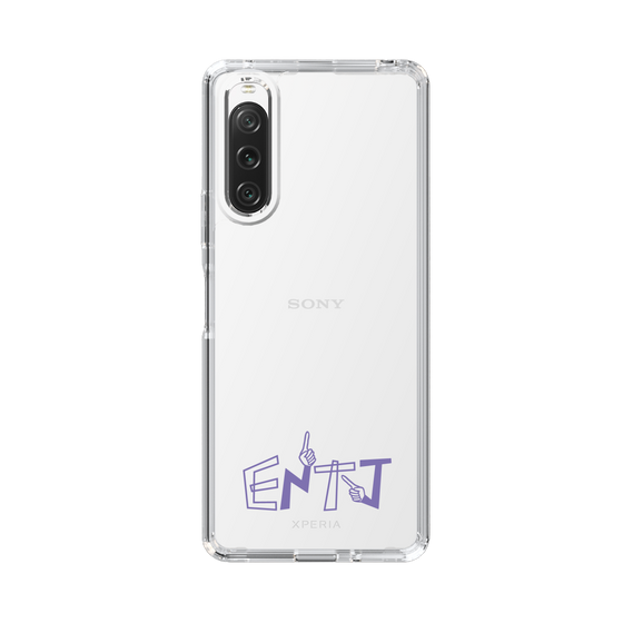 Slim Protection Case［ Original - ENTJ Commander - Alphabet ］