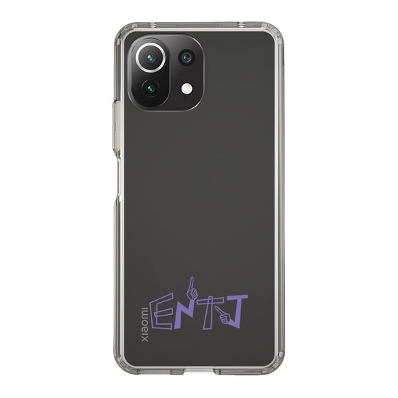 Slim Protection Case［ Original - ENTJ Commander - Alphabet ］