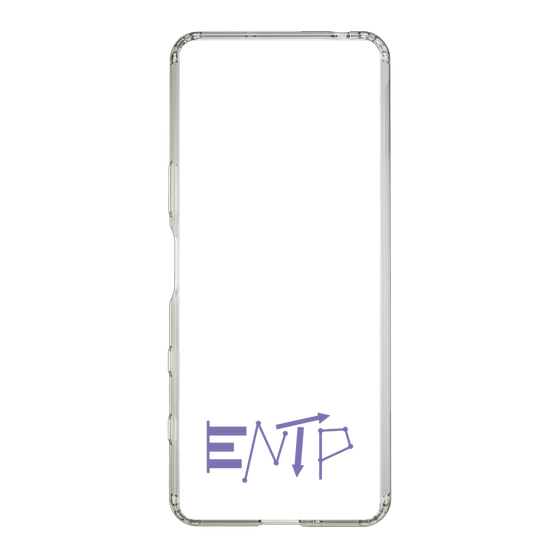 Slim Protection Case［ Original - ENTP Debater - Alphabet ］