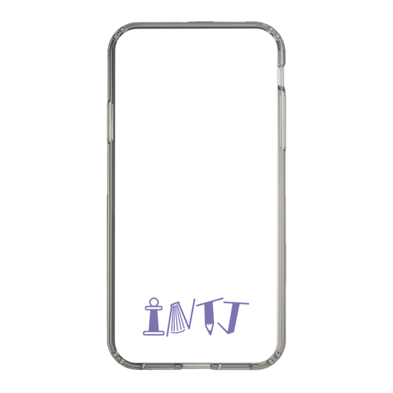 Slim Protection Case［ Original - INTJ Architect - Alphabet ］