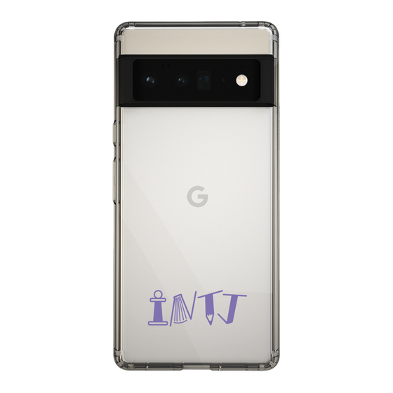 Slim Protection Case［ Original - INTJ Architect - Alphabet ］