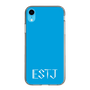 Slim Protection Case［ Original - ESTJ Executive - Alphabet - Blue ］