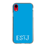 Slim Protection Case［ Original - ESTJ Executive - Alphabet - Blue ］