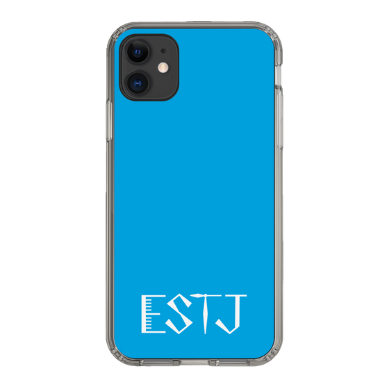 Slim Protection Case［ Original - ESTJ Executive - Alphabet - Blue ］
