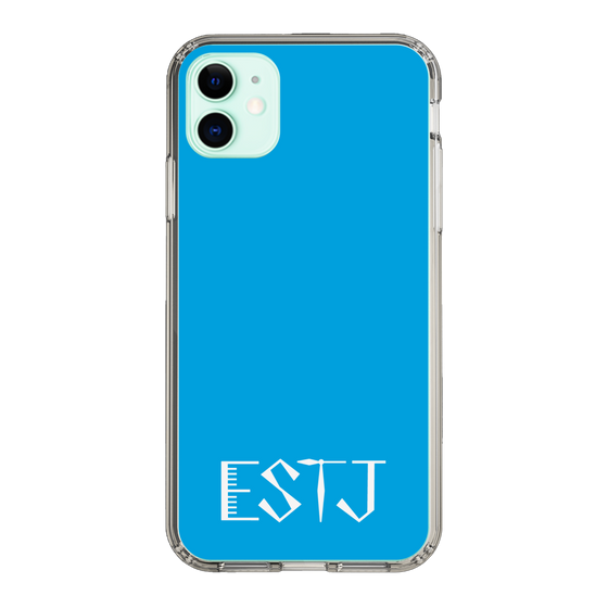 Slim Protection Case［ Original - ESTJ Executive - Alphabet - Blue ］