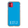 Slim Protection Case［ Original - ESTJ Executive - Alphabet - Blue ］