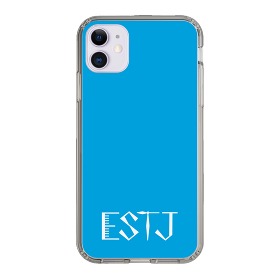 Slim Protection Case［ Original - ESTJ Executive - Alphabet - Blue ］