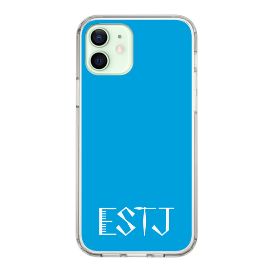 Slim Protection Case［ Original - ESTJ Executive - Alphabet - Blue ］