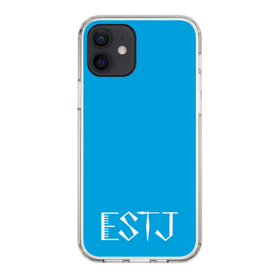 Slim Protection Case［ Original - ESTJ Executive - Alphabet - Blue ］