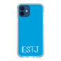 Slim Protection Case［ Original - ESTJ Executive - Alphabet - Blue ］