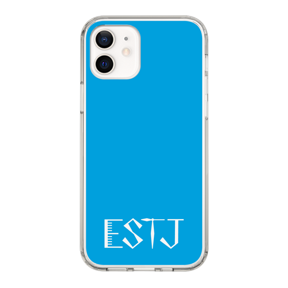 Slim Protection Case［ Original - ESTJ Executive - Alphabet - Blue ］