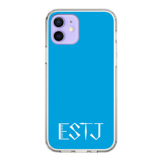 Slim Protection Case［ Original - ESTJ Executive - Alphabet - Blue ］