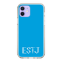 Slim Protection Case［ Original - ESTJ Executive - Alphabet - Blue ］