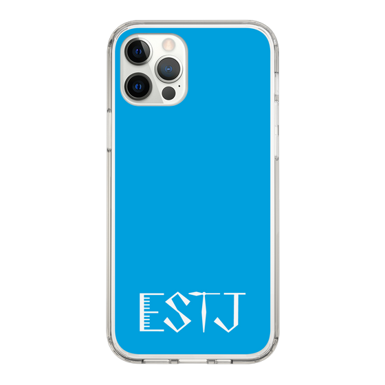 Slim Protection Case［ Original - ESTJ Executive - Alphabet - Blue ］