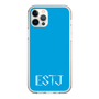 Slim Protection Case［ Original - ESTJ Executive - Alphabet - Blue ］
