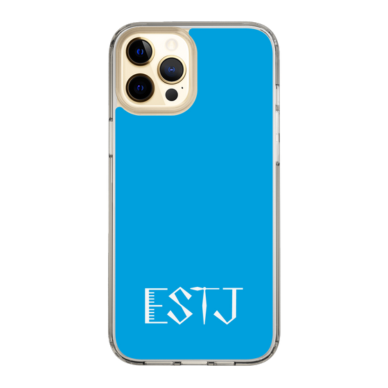 Slim Protection Case［ Original - ESTJ Executive - Alphabet - Blue ］